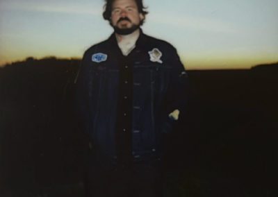 Kit Langfield outdoors from polaroid